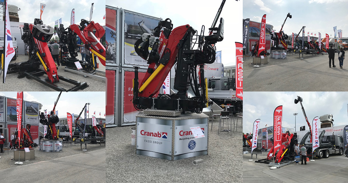 Cranab together with Fassi at IFAT