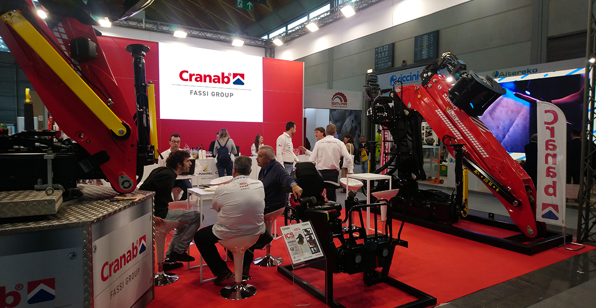 Craanab deltar på mässan Ecomondo (Italien)