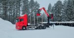 Cranab truck crane TL12