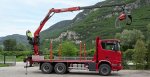 Cranab truck crane TZ13