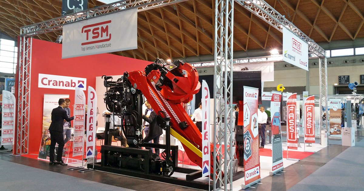 Cranab with Fassi at Ecomondo 2017 01