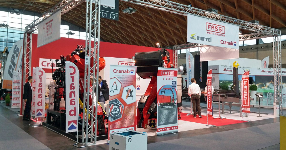 Cranab with Fassi at Ecomondo 2017[1]